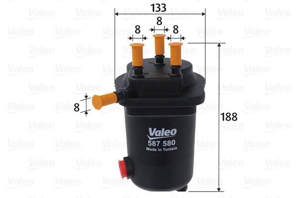 filtru combustibil 587580 VALEO